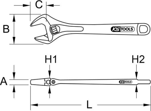 KS Tools BT593830 - Съемник, шестерня распределительного вала autospares.lv