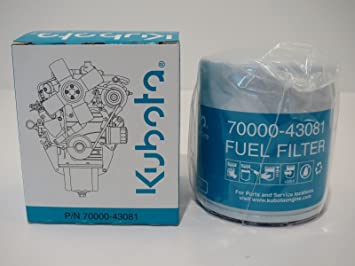 Kubota 7000043080 - Топливный фильтр autospares.lv