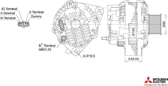 KUTNAK AUTOMOTIVE 721246M - Генератор autospares.lv