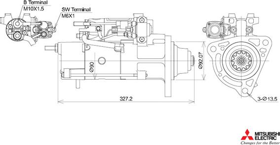 KUTNAK AUTOMOTIVE 723499/M - Стартер autospares.lv