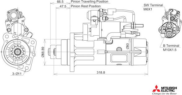 KUTNAK AUTOMOTIVE 723494M - Стартер autospares.lv