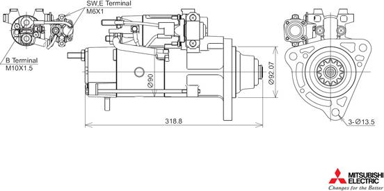 KUTNAK AUTOMOTIVE 723540/M - Стартер autospares.lv