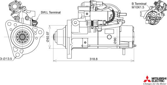 KUTNAK AUTOMOTIVE 723539/M - Стартер autospares.lv