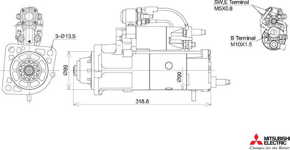 KUTNAK AUTOMOTIVE 723537/M - Стартер autospares.lv