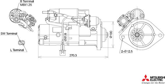 KUTNAK AUTOMOTIVE 723576/M - Стартер autospares.lv