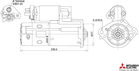 KUTNAK AUTOMOTIVE 723572/M - Стартер autospares.lv