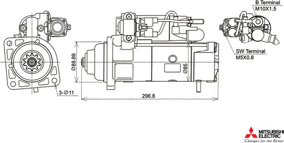 KUTNAK AUTOMOTIVE 723381/M - Стартер autospares.lv