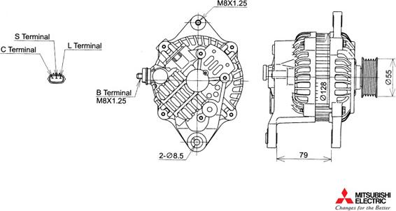 KUTNAK AUTOMOTIVE 722447/M - Генератор autospares.lv