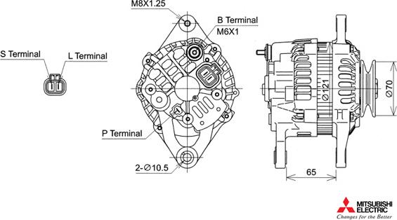 KUTNAK AUTOMOTIVE 722481/M - Генератор autospares.lv