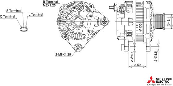 KUTNAK AUTOMOTIVE 722422/M - Генератор autospares.lv