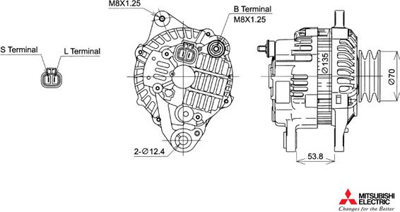 KUTNAK AUTOMOTIVE 722470/M - Генератор autospares.lv