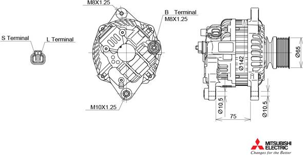 KUTNAK AUTOMOTIVE 722564/M - Генератор autospares.lv