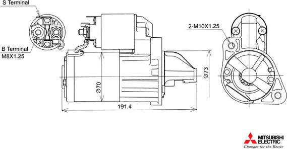 KUTNAK AUTOMOTIVE 722698/M - Стартер autospares.lv