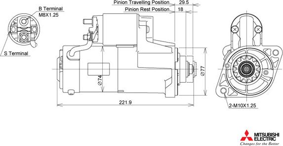 KUTNAK AUTOMOTIVE 722682/M - Стартер autospares.lv