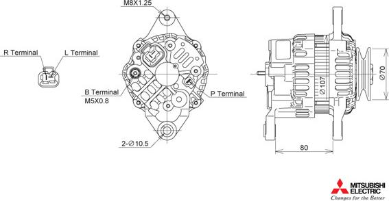 KUTNAK AUTOMOTIVE 722349/M - Генератор autospares.lv