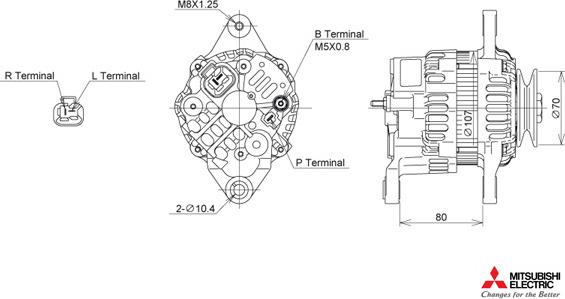 KUTNAK AUTOMOTIVE 722352/M - Генератор autospares.lv