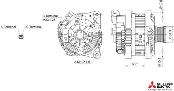 KUTNAK AUTOMOTIVE 722383/M - Генератор autospares.lv