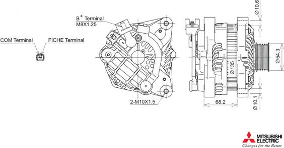 KUTNAK AUTOMOTIVE 722382/M - Генератор autospares.lv