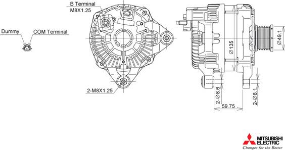 KUTNAK AUTOMOTIVE 722371/M - Генератор autospares.lv