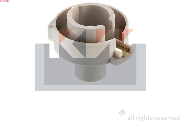 KW 912 098 - Бегунок распределителя зажигани autospares.lv