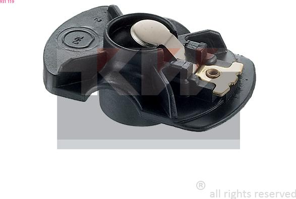 KW 931 119 - Бегунок распределителя зажигани autospares.lv