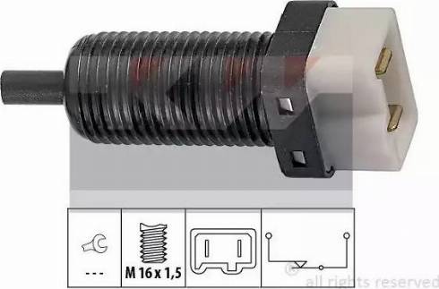 KW 510 074 - Выключатель стоп сигнала / сцепления autospares.lv