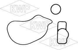 KWP 101376 - Водяной насос autospares.lv