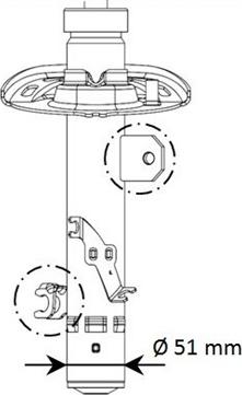 KYB 339794 - Амортизатор autospares.lv