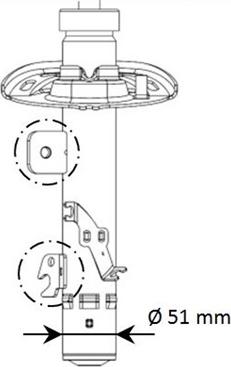 KYB 339708 - Амортизатор autospares.lv