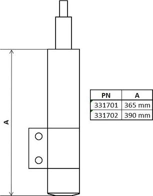 KYB 331702 - Амортизатор autospares.lv