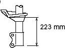 KYB 333193 - Амортизатор autospares.lv