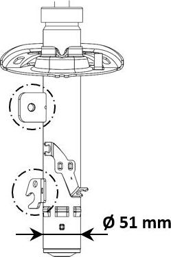 KYB 3338055 - Амортизатор autospares.lv