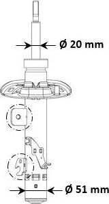 KYB 3338057 - Амортизатор autospares.lv