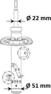 KYB 3338060 - Амортизатор autospares.lv