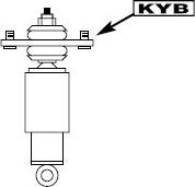 KYB 323034 - Амортизатор autospares.lv