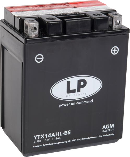 LandportBV MA LTX14AHL-BS - Стартерная аккумуляторная батарея, АКБ autospares.lv