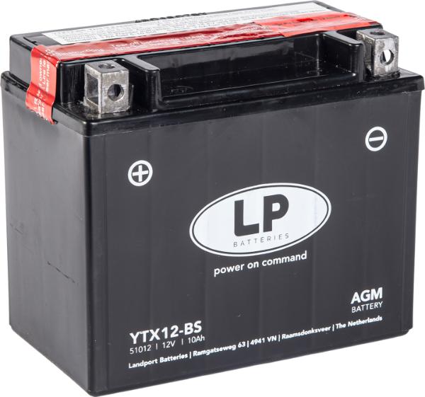 LandportBV MA LTX12-BS - Стартерная аккумуляторная батарея, АКБ autospares.lv