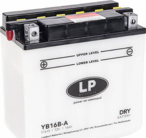 LandportBV MB YB16B-A - Стартерная аккумуляторная батарея, АКБ autospares.lv