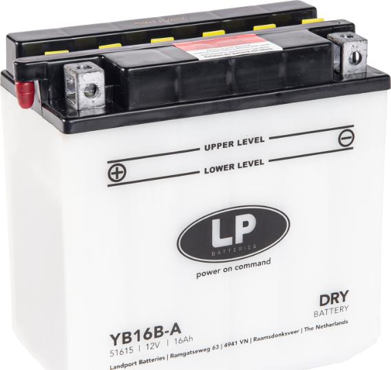 LandportBV MD LB16B-A - Стартерная аккумуляторная батарея, АКБ autospares.lv
