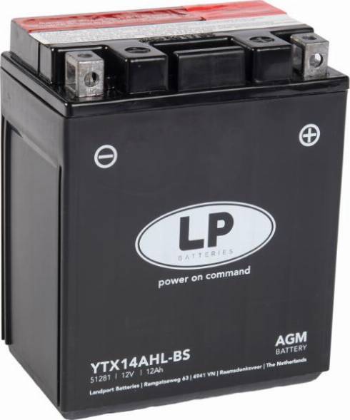 LandportBV MB YTX14AHL-BS - Стартерная аккумуляторная батарея, АКБ autospares.lv