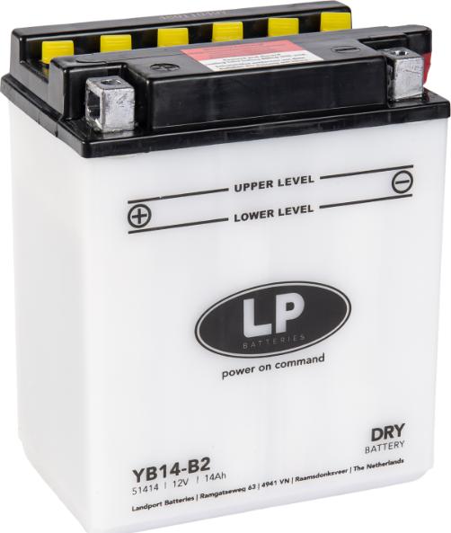 LandportBV MD LB14-B2 - Стартерная аккумуляторная батарея, АКБ autospares.lv