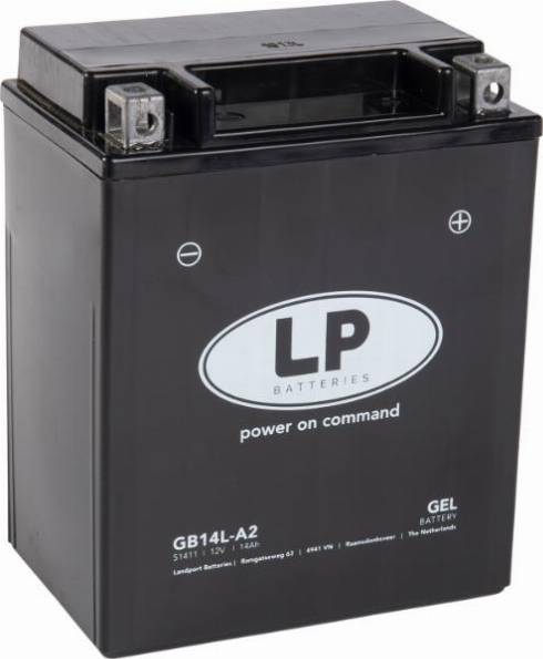 LandportBV MG GB14L-A2 - Стартерная аккумуляторная батарея, АКБ autospares.lv