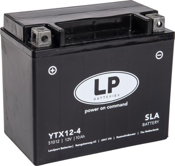LandportBV MS LTX12-4 - Стартерная аккумуляторная батарея, АКБ autospares.lv
