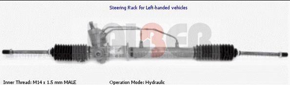 Lauber 66.0055 - Рулевой механизм, рейка autospares.lv