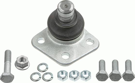 Lemförder 15669 02 - Шаровая опора, несущий / направляющий шарнир autospares.lv