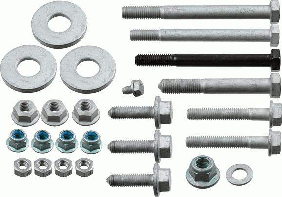 Lemförder 39129 01 - Ремкомплект, подвеска колеса autospares.lv