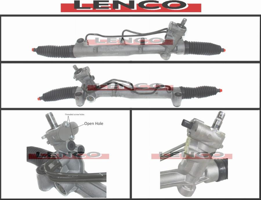 Lenco SGA985L - Рулевой механизм, рейка autospares.lv