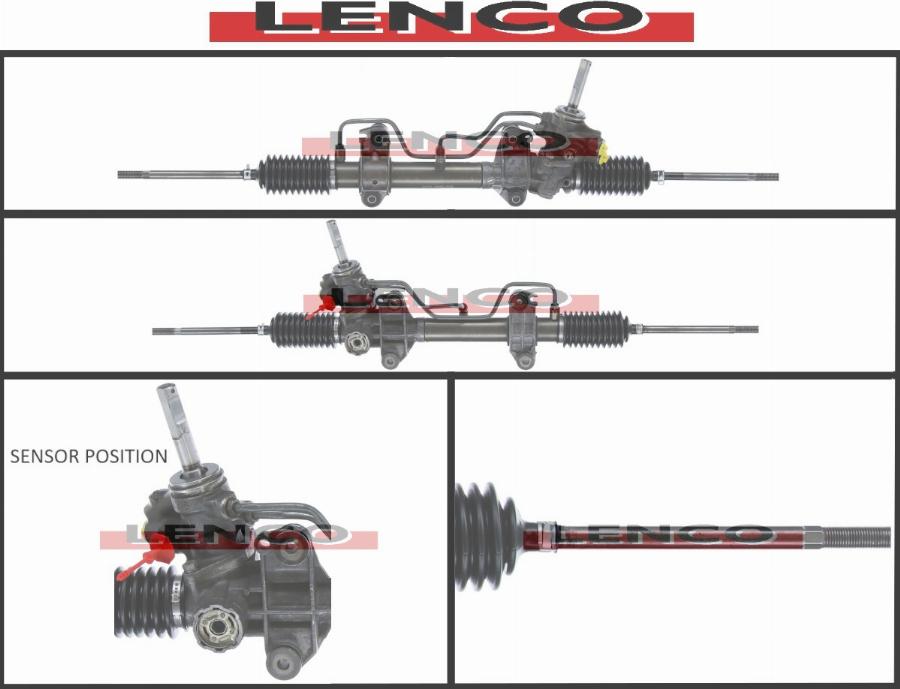 Lenco SGA588L - Рулевой механизм, рейка autospares.lv