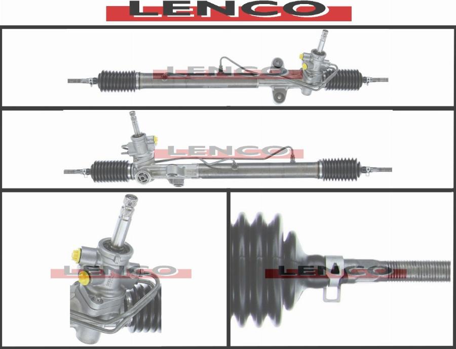 Lenco SGA629L - Рулевой механизм, рейка autospares.lv