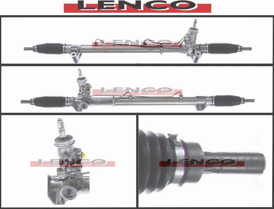 Lenco SGA098L - Рулевой механизм, рейка autospares.lv
